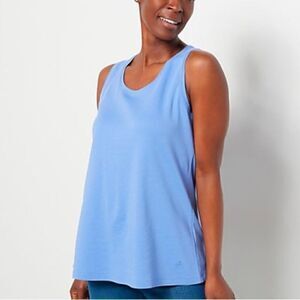Isaac Mizrahi Live! Essentials Pima Cotton Swing Tank